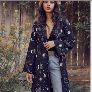 Lost & Wander Zodiac Celestial Robe Dress